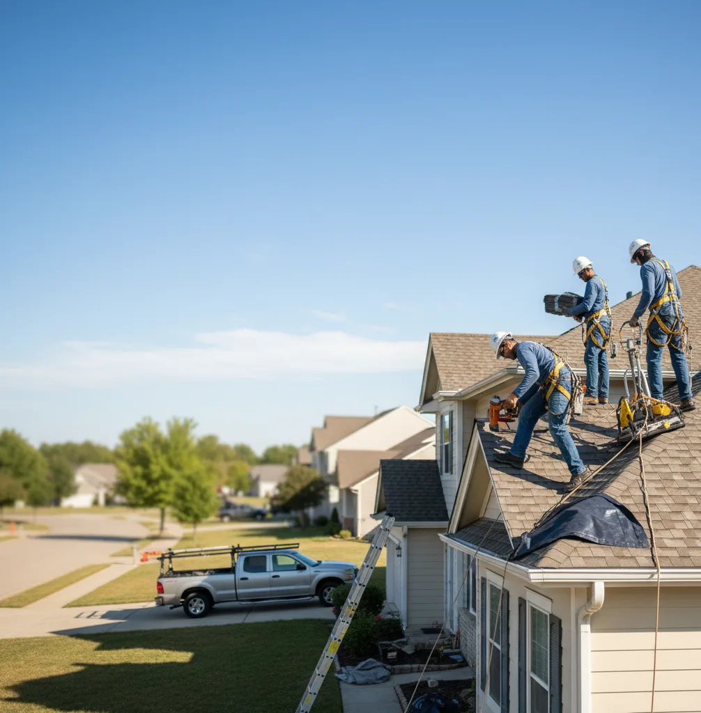 Roof Repair in Hoschton